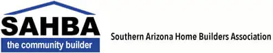 The SAHBA (Southern Arizona Home Builders Association) logo